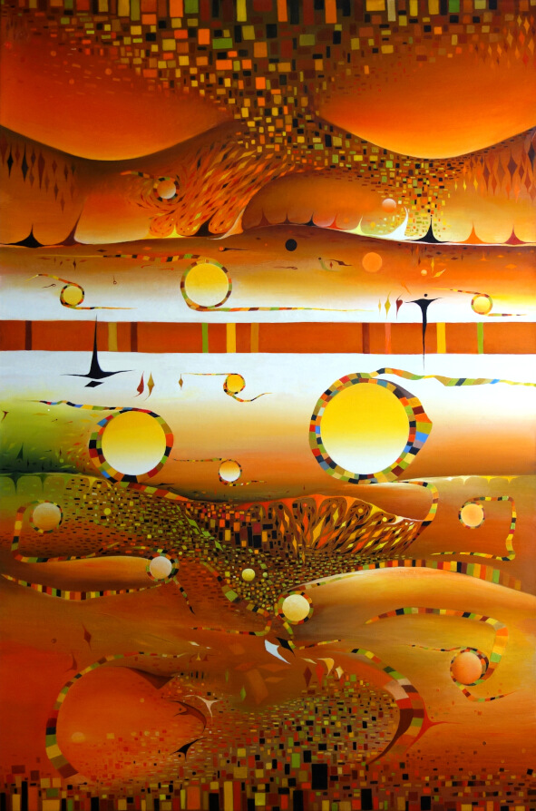 Radiating- Reflecting- & Black-Bodies in a Benignly-Inclined Space