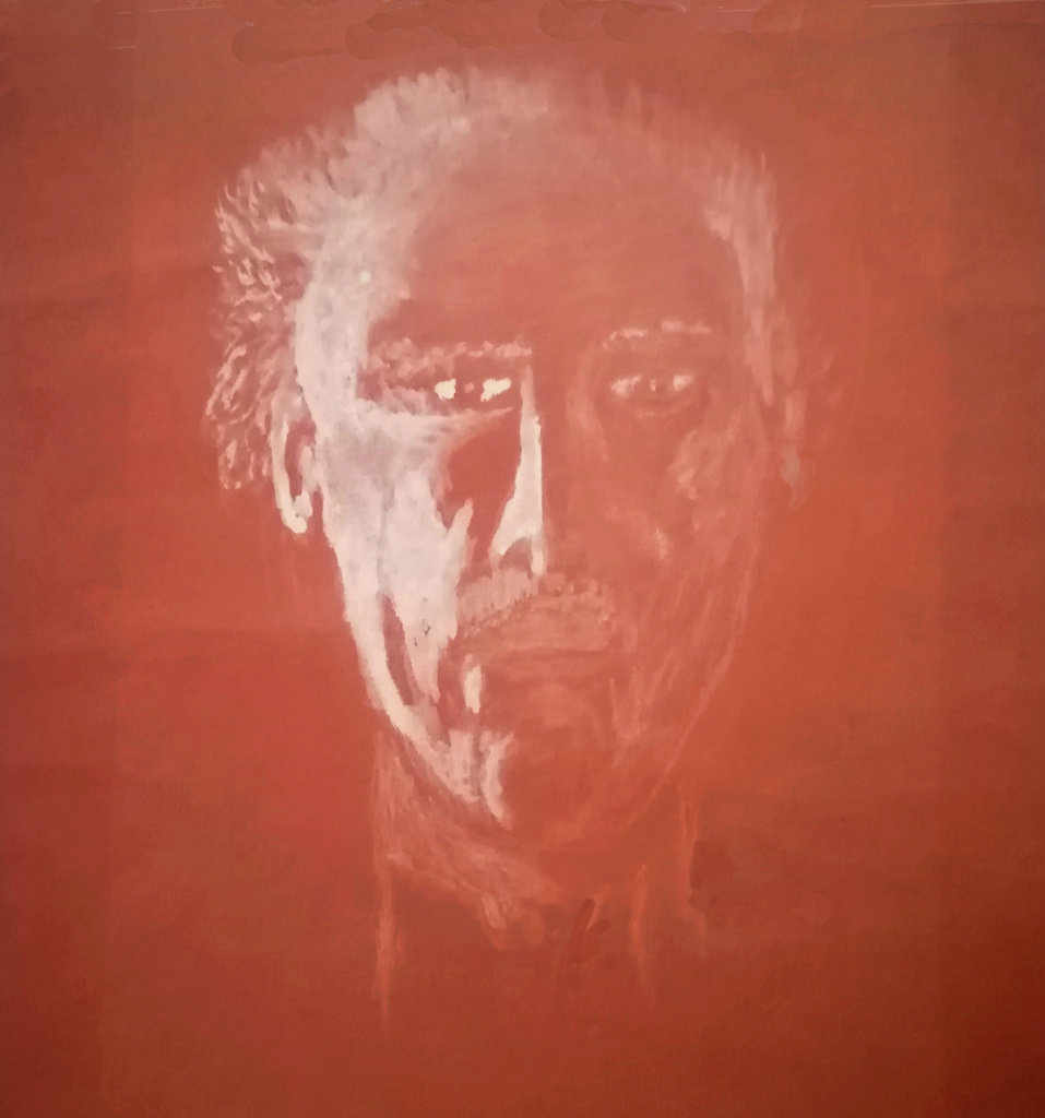 Portrait of a Man in Chalk