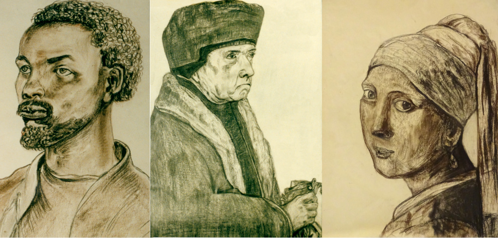 Copies: Dürer, Holbein & Vermeer