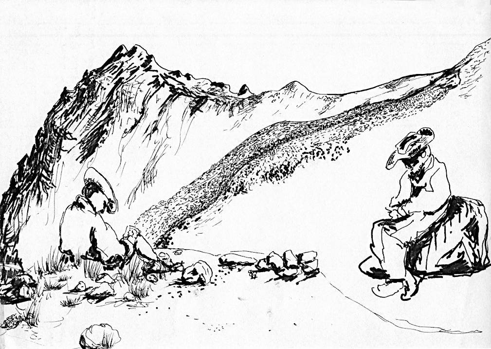 A rural scene in Mexico