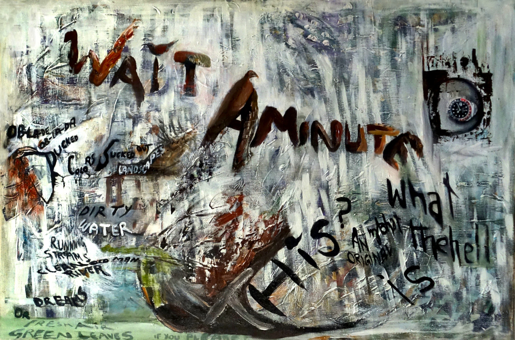 Wait. Meanderings of the old man river.